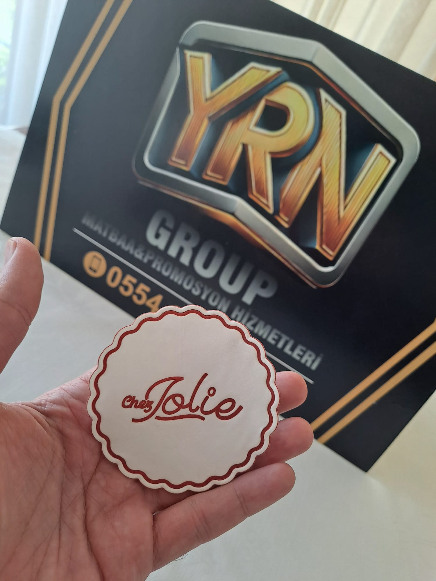 Dole Bardak Altlığı Yaptır